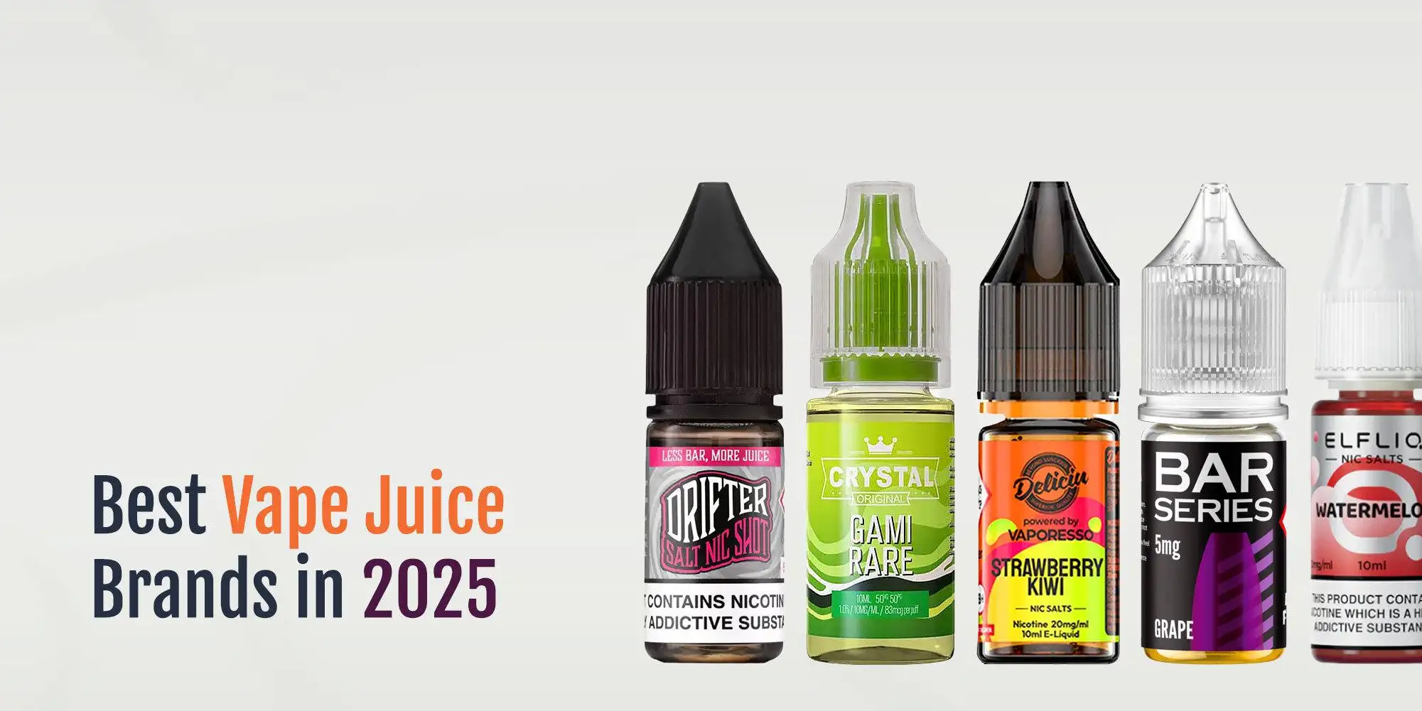 The Most Popular Vape Juice Flavors in 2025